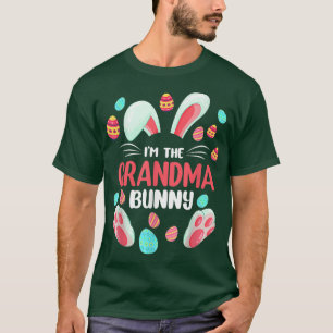 I'm The Grandma Bunny Matching Family Easter Party T-Shirt