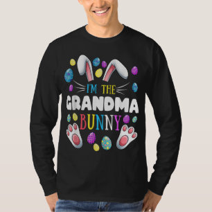I'm The Grandma Bunny Matching Family Easter Party T-Shirt