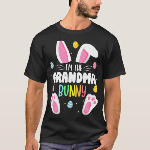 I'm The Grandma Bunny Mum Family Matching Easter T-Shirt