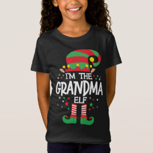 I'm the Grandma Elf Christmas Matching Family Grou T-Shirt