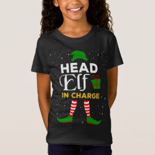 I'm the Grandma Elf Family Matching Christmas Paja T-Shirt
