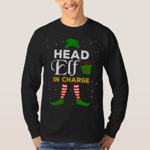 I'm the Grandma Elf Family Matching Christmas Paja T-Shirt
