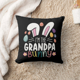 I'm The Grandpa Bunny Easter Family Matching Cushion