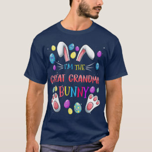 I'm the Great Grandma Bunny Matching Family Easter T-Shirt
