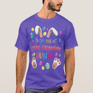 I'm the Great Grandma Bunny Matching Family Easter T-Shirt