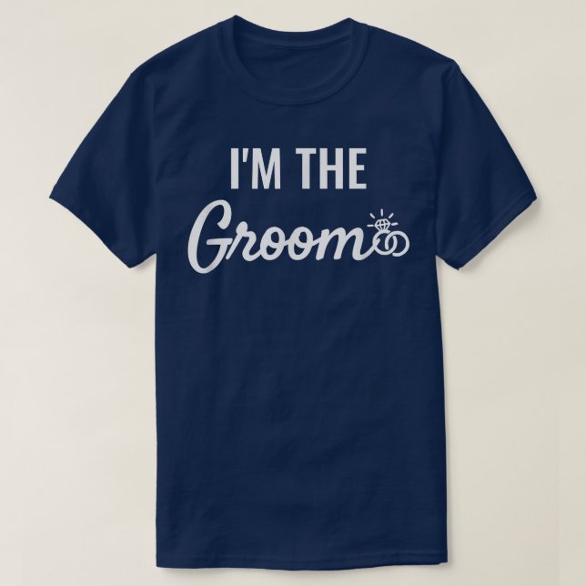Im The Groom1260  T-Shirt (Design Front)