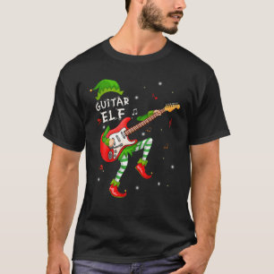 I'm The Guitar Lover Elf Matching Family Group Chr T-Shirt