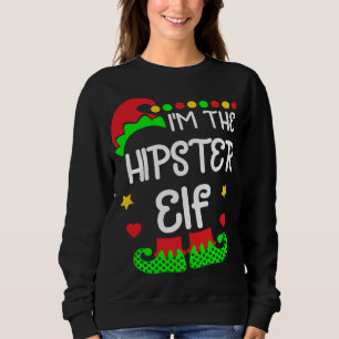 I'm the Head Elf in Charge Funny Family Christmas  Sweatshirt