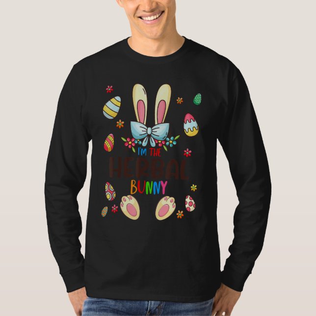 I'm The Herbal Bunny Easter Day Matching Family Eg T-Shirt (Front)
