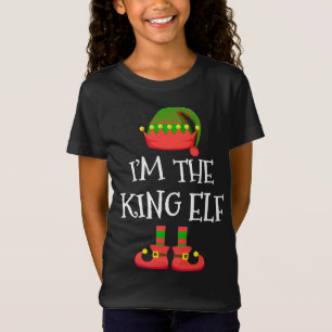 I'm The Hipster Elf Christmas Family Elf Costume T T-Shirt