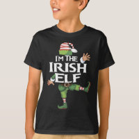 I'm The Irish Elf Christmas Eve Xmas Elf Squad Cos