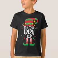 I'm the Irish Elf Family Matching Christmas Pajama