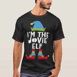 I'm The Jovie Elf Matching Christmas Costume T-Shirt
