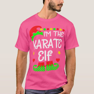 I'M The Karate Elf Shirt Christmas Family Elf Cost