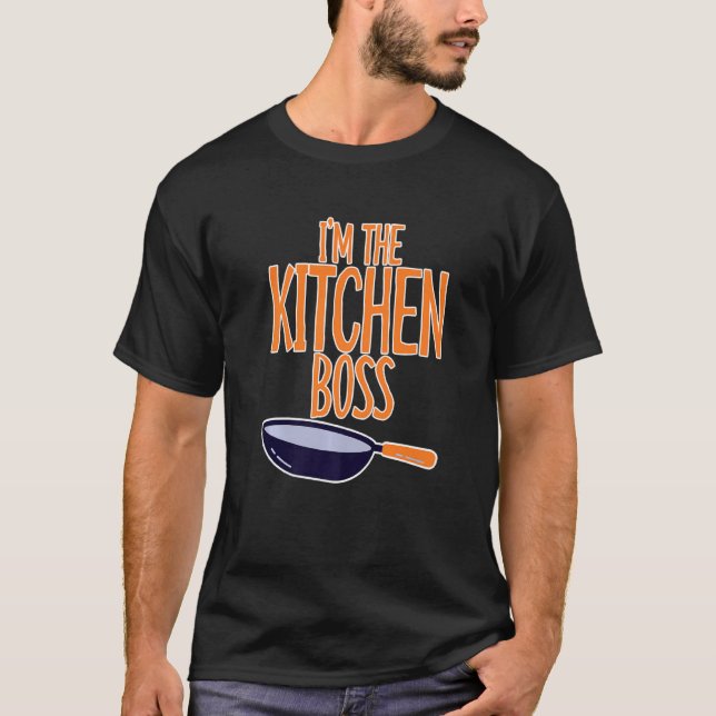 I'm The Kitchen Boss  Premium T-Shirt (Front)