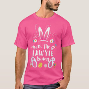 I'm The Lawyer Bunny Matching Family Easter Party T-Shirt