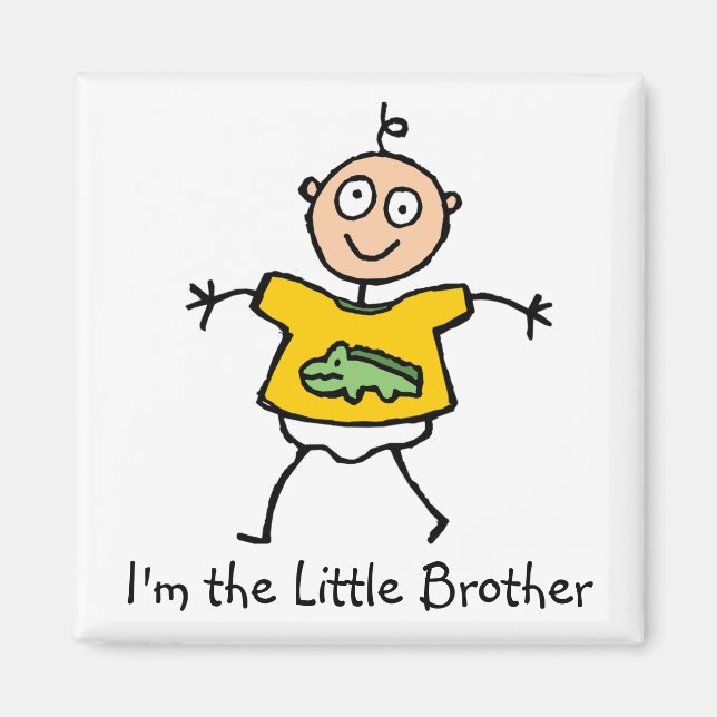 I'm the Little Brother magnet (Front)