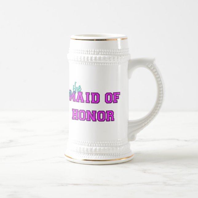 I'm The Maid Of Honour Beer Stein (Right)