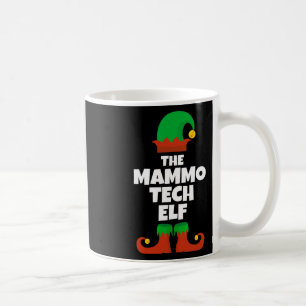 I'm The Mammo Tech Elf Family Pajama Christmas Mam Coffee Mug