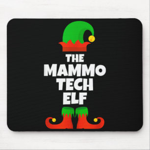 I'm The Mammo Tech Elf Family Pajama Christmas Mam Mouse Pad
