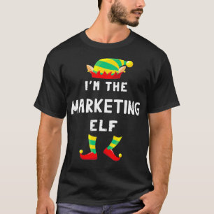 Im The Marketing Elf Matching Christmas Family Gro T-Shirt