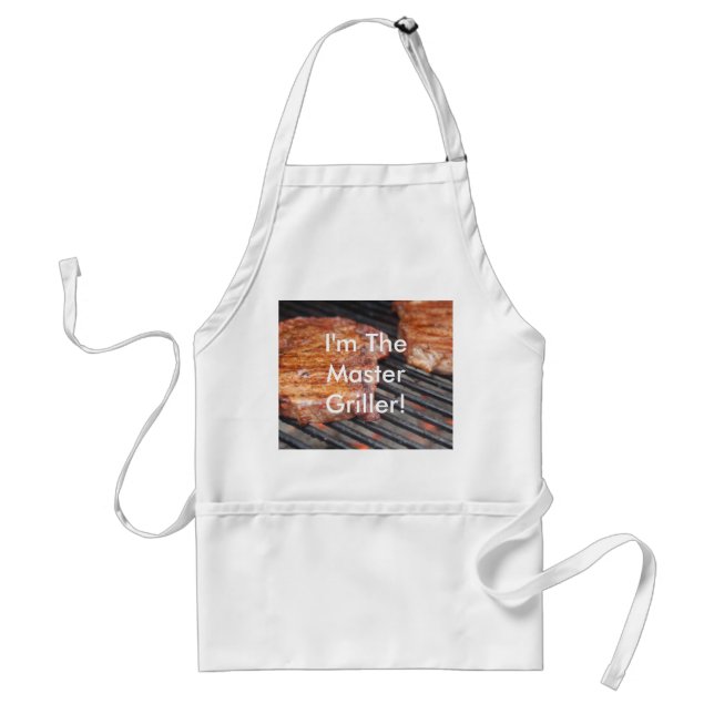 I'm The MasterGriller! Standard Apron (Front)