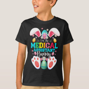 I'm The Medical Istant Bunny Easter Day Rabbit Mat T-Shirt
