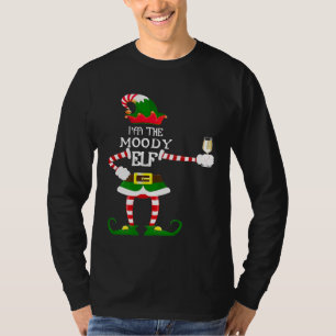 Im The Moody Elf Matching Family Shirt Wine Lover