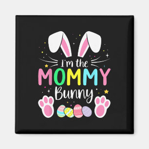 Im The Mummy Bunny Funny Matching Easter Family Magnet