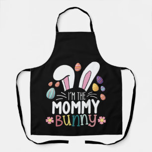 I'm The Mummy Mum Bunny Easter Family Matching Apron