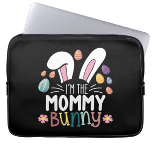 I'm The Mummy Mum Bunny Easter Family Matching Laptop Sleeve