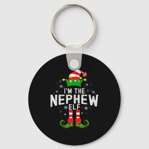 I'm The Nephew Elf Christmas Family Pjs Costume Key Ring