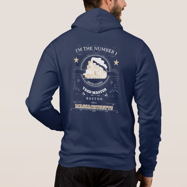 I'm The Number 1 Yard Master Hoodie (Back)