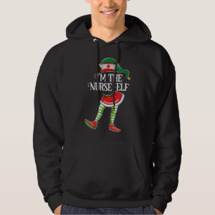 Im the Nurse Elf Christmas Matching RN LPN Medical Hoodie