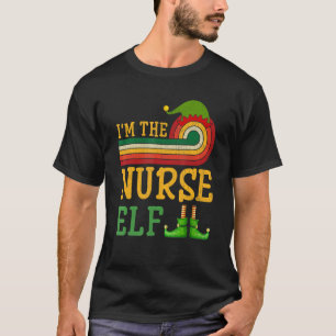 I'm The Nurse Elf Matching Group Christmas Party P T-Shirt