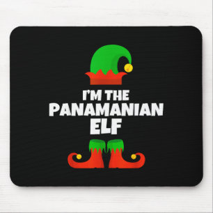I'm The Panamanian Elf Family Pajama Christmas Fun Mouse Pad