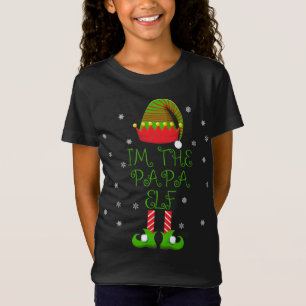 I'm the Papa Elf Funny Group Family Xmas T-Shirt