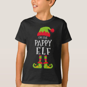 I'm The Pappy Elf Funny Matching Christmas Costume T-Shirt