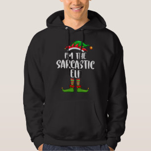 I'M THE Princess ELF Christmas Xmas Funny Elf Cost Hoodie