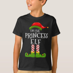 I'm The Princess Elf Matching Family Christmas Pyj T-Shirt