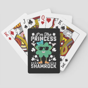 I'm The Princess Shamrock St Patrick's Day Irish Playing Cards