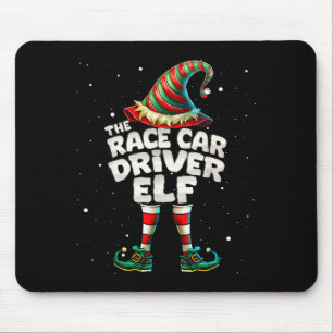 I'm The Race Car Driver Elf Family Matching Group Mouse Pad