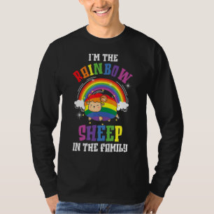 I'm The Rainbow Sheep In The Family Lgbtq Lesbian T-Shirt