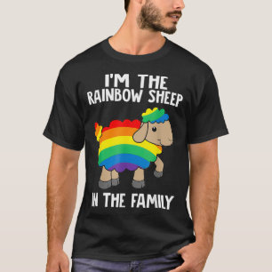 Im The Rainbow Sheep In The Family Lgbtq Pride T-Shirt