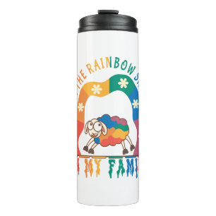 I'm the Rainbow Sheep of My Family – Pride Sheep Thermal Tumbler