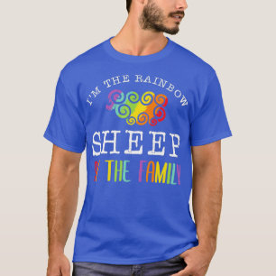 Im The Rainbow Sheep Of The Family Farm Goat T-Shirt