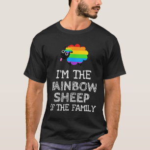 I'm The Rainbow Sheep Of The Family Funny Lgbt Gay T-Shirt