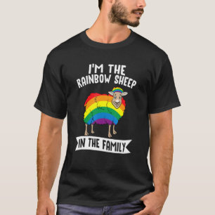 I'm The Rainbow Sheep Of The Family Lgbtq+ Love Eq T-Shirt