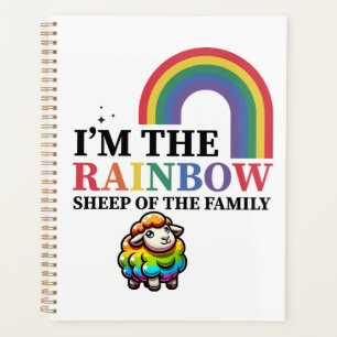 I'm the Rainbow Sheep of the Family LGBTQ Pride Planner