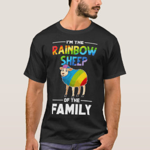 Im The Rainbow Sheep Of The Family Sheep T-Shirt